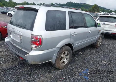 2006 Honda Pilot Ex-L из США, поврежденный, VIN 5FNYF28556B013978